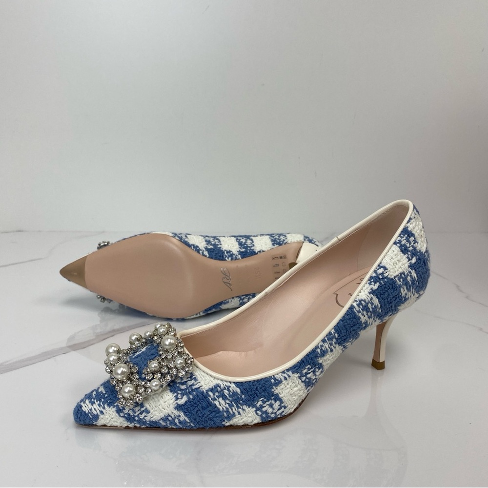 Roger Vivier Flower Strass Pumps - Picture 6 of 6
